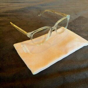 Summer & Rose blue blocker glasses- clear frame